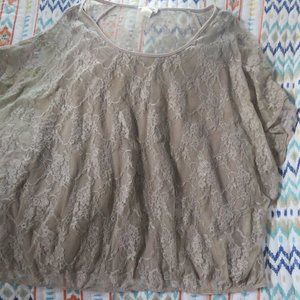 Size 2X Lavish Lace Top